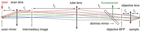 scanning lens microscope|Optimal lens design and use in laser.